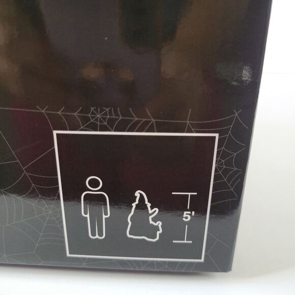 Halloween Outdoor Yard Inflatable 5ft Ghost Waving Walking Dog Spooky Witch Hat - Picture 8 of 10